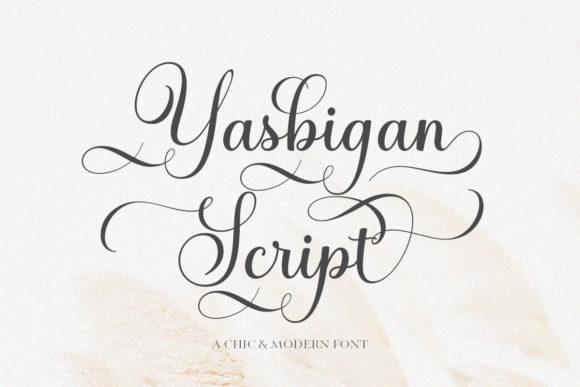 Yasbigan Font Poster 1