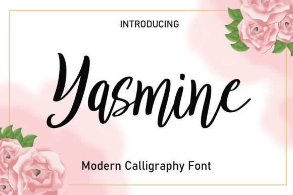 Yasmine Font Poster 1