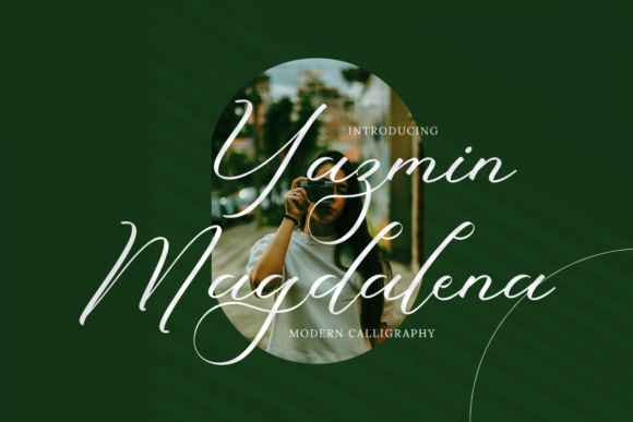 Yazmin Magdalena Font Poster 1