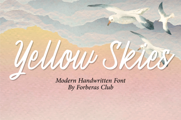 Yellow Skies Font