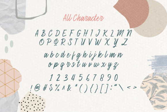 Yellow Skies Font Poster 6