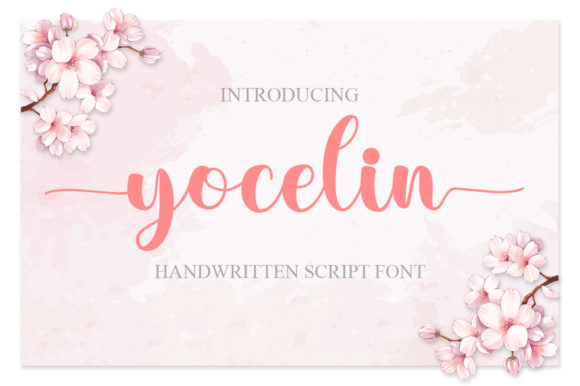 Yocelin Font Poster 1