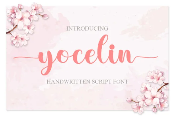 Yocelin Font Poster 1