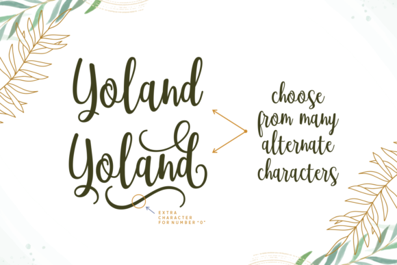 Yoland Font Poster 3