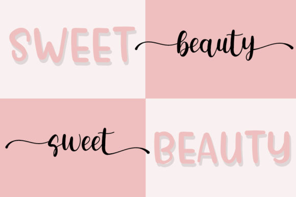 You Are Love Font Poster 7