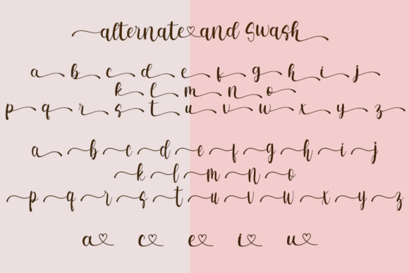 You Are Love Font Poster 8