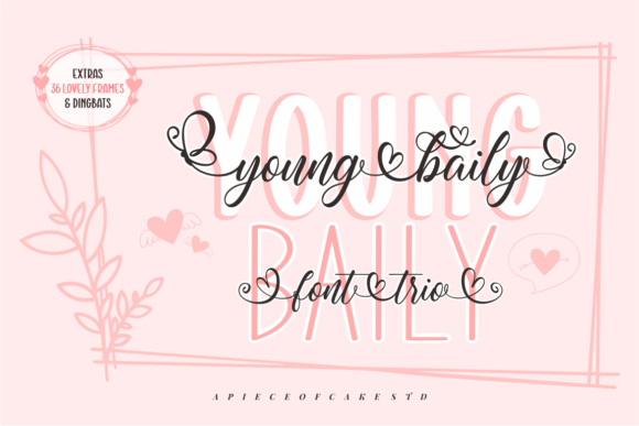 Young Baily Trio Font