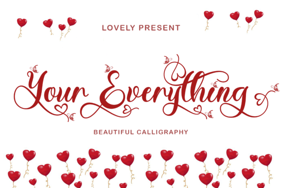 Your Everything Font Poster 1