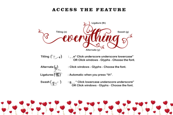Your Everything Font Poster 6