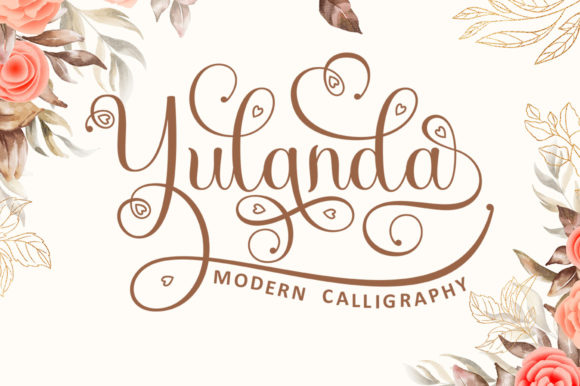 Yulanda Font Poster 1