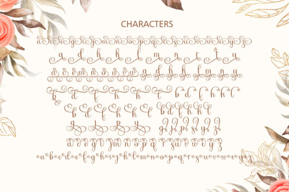 Yulanda Font Poster 7