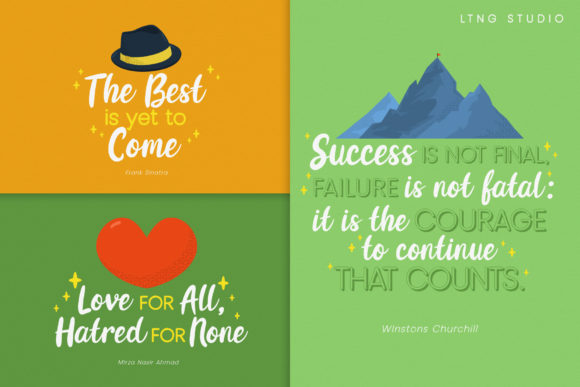 Yuzu the Yellowish Duo Font Poster 7
