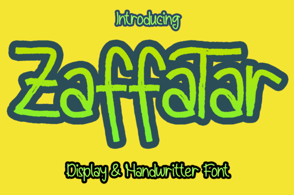 ZaffaTar Font Poster 1