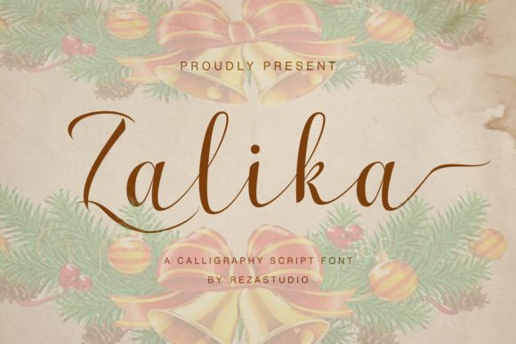 Zalika Font Poster 1