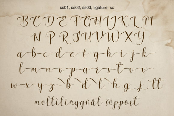 Zalika Font Poster 8