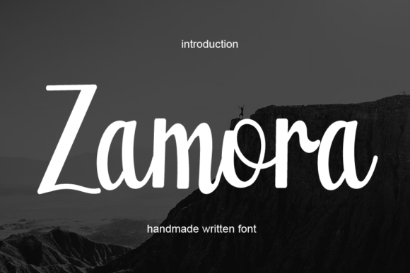 Zamora Font Poster 1