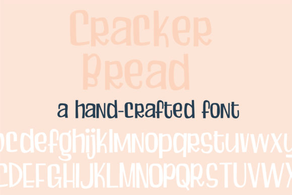 ZP Cracker Bread Font Poster 1