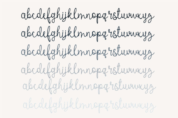 ZP Gingersnap Font Poster 3