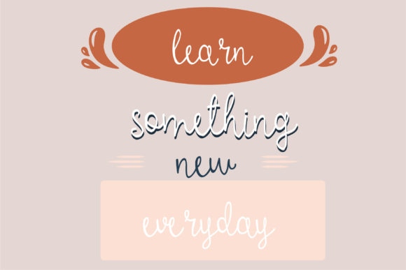 ZP Gingersnap Font Poster 4