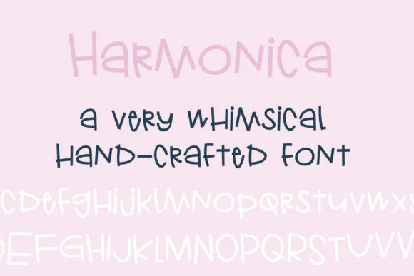ZP Harmonica Font Poster 1