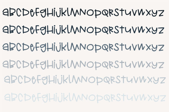 ZP Harmonica Font Poster 4