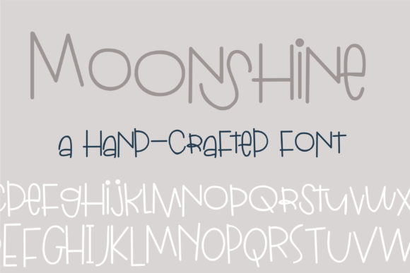 ZP Moonshine Font Poster 1