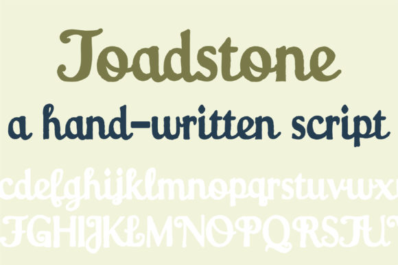 ZP Toadstone Font Poster 1