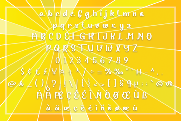 ` Font Poster 4