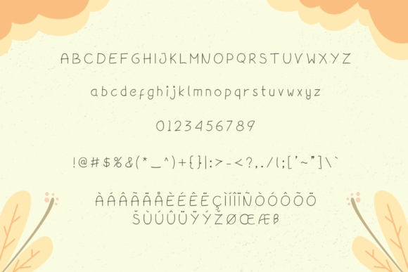 AbaCaGa Font Poster 6