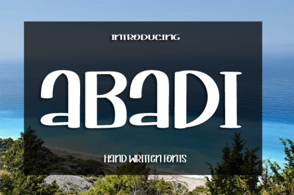 Abadi Font Poster 1