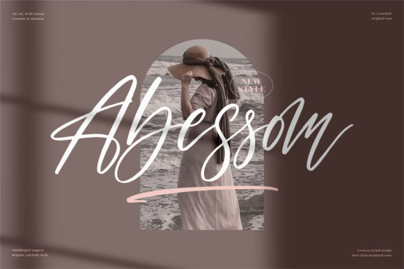 Abessom Font Poster 1