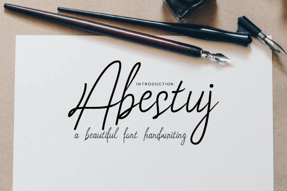 Abestuj Font Poster 1