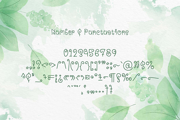 Abighail Font Poster 5