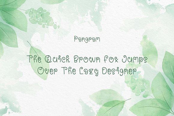 Abighail Font Poster 7