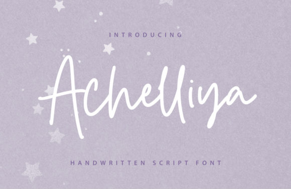 Achelliya Font