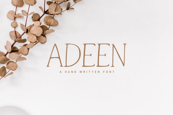 Adeen Font Poster 1