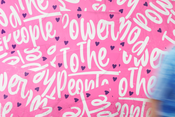 Adrellina Font Poster 5