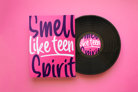 Adrellina Font Poster 9