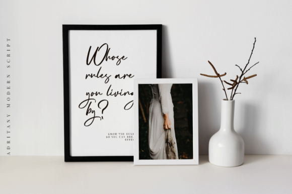 Adritany Font Poster 8