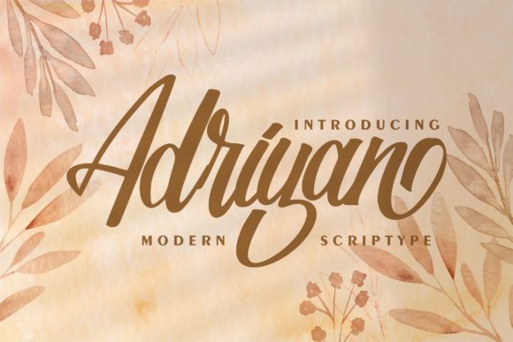 Adriyan Font Poster 1