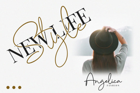 Aesthetic Font Poster 3