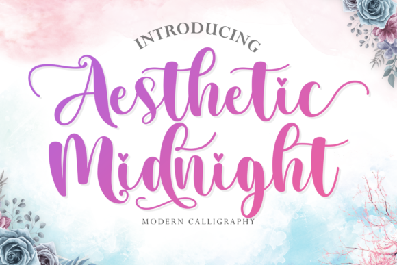 Aesthetic Midnight Font