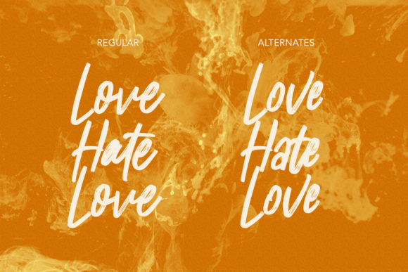 Affectsides Font Poster 9