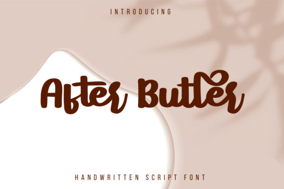 After Butler Font