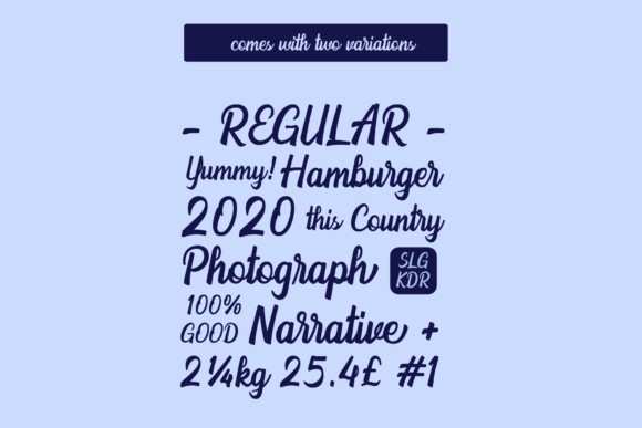 Afterfall Font Poster 12