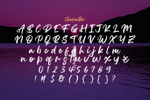 Agethsa Font Poster 14