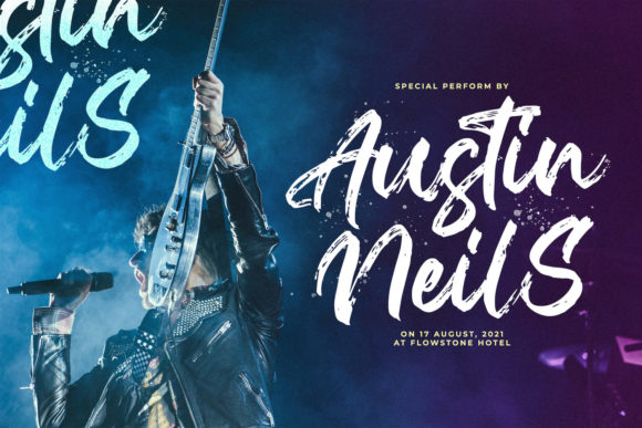 Agethsa Font Poster 4