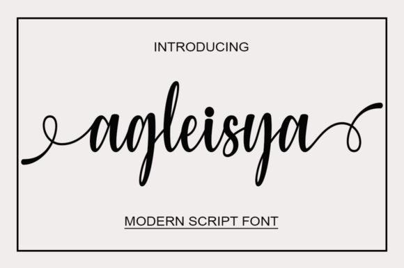 Agleisya Font