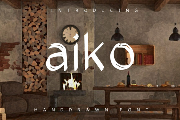 Aiko Font Poster 1