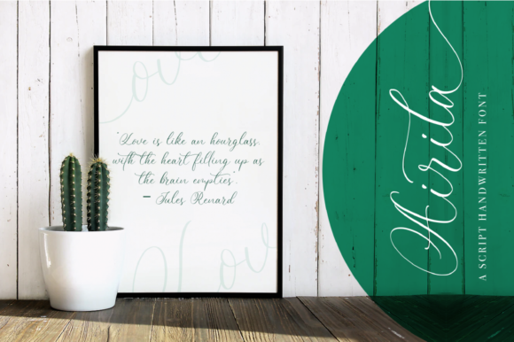 Airila Font Poster 4